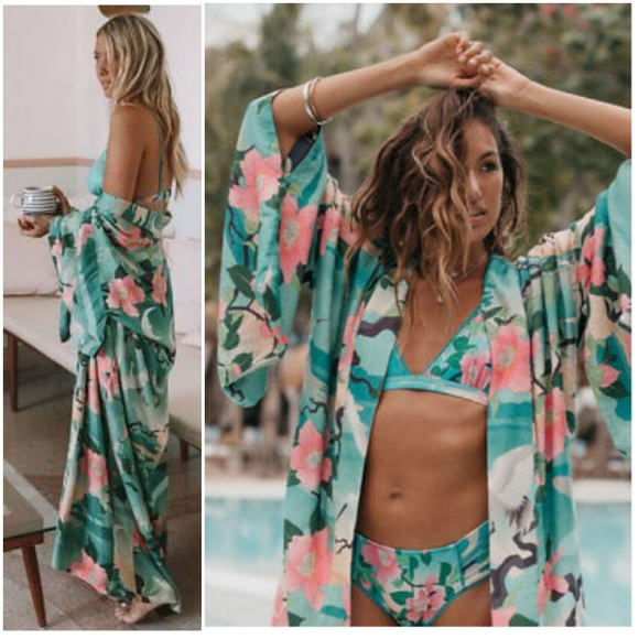 Spell designs nightingale teal tri bralette bra S - Picture 8 of 16